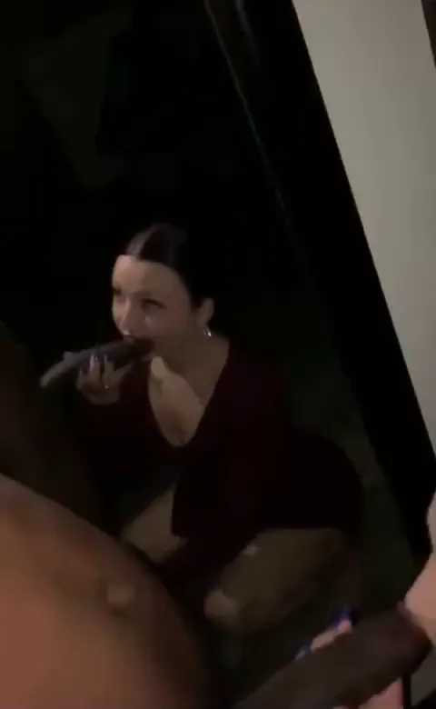 Hot slut sucking