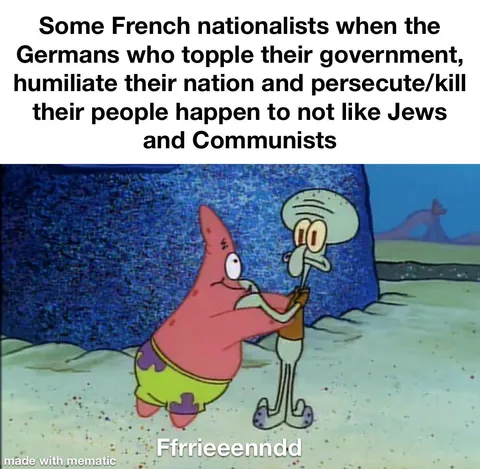 When your hate of Jews outweighs your love for your country