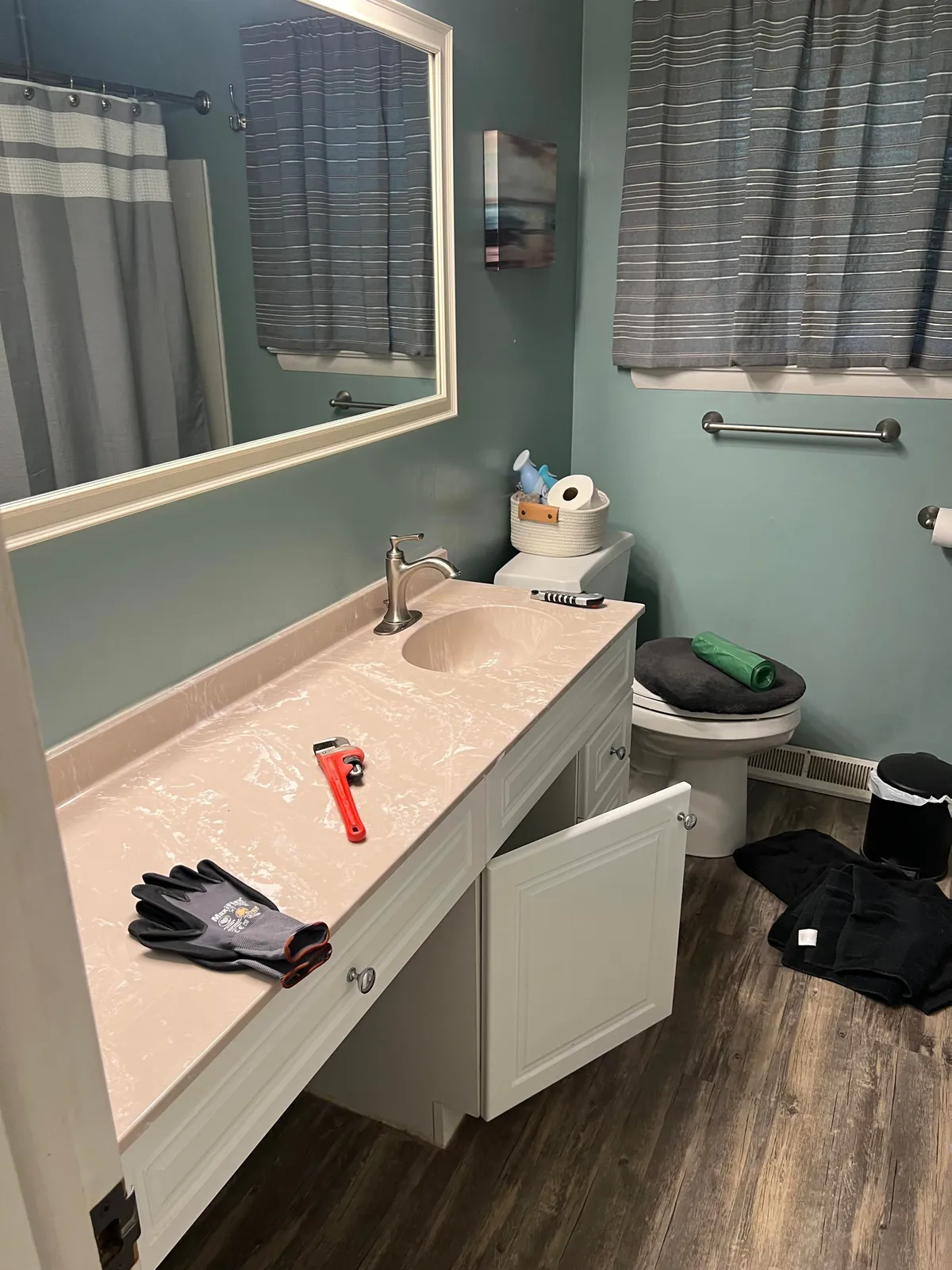 Remodeling the Only Bathroom in the House