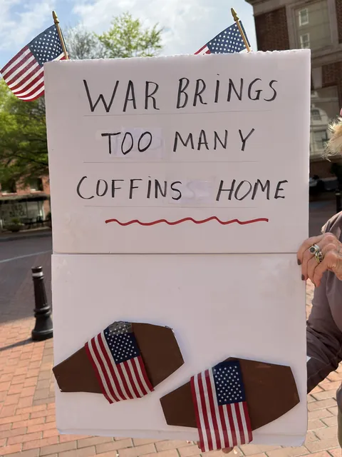 [OC] “War Brings Too Many Coffins Home”