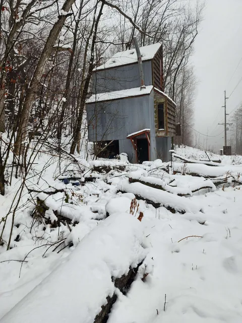 An old cabin I hiked out to years ago