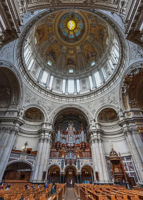 Berlin Cathedral's magnificent dome