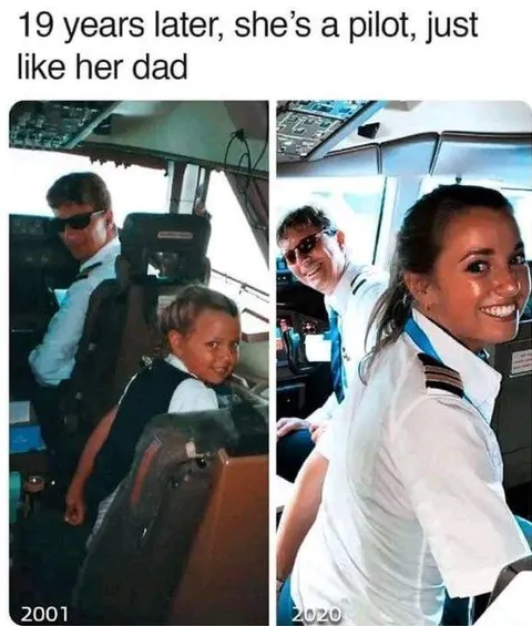 Proud Father moment.