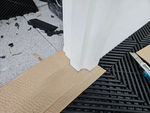 Single car garage makeover