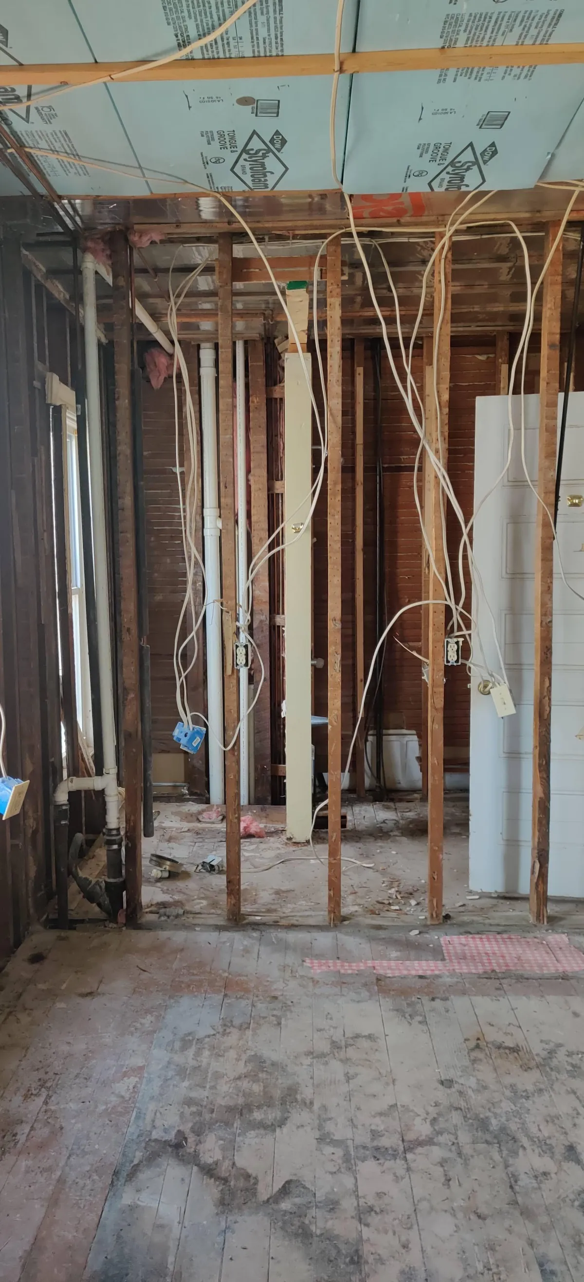 Spent a year completing renovating an apartment.