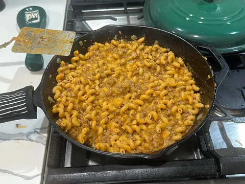 [homemade] “hamburger helper”