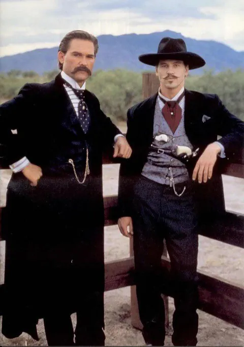 1993 Kurt Russell &amp; Val Kilmer ('Tombstone')