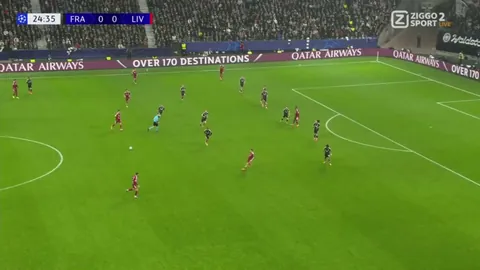 Full build-up of Frankfurt goal vs Liverpool