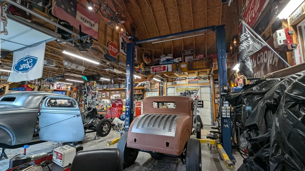 I heard y'all like old man garages...