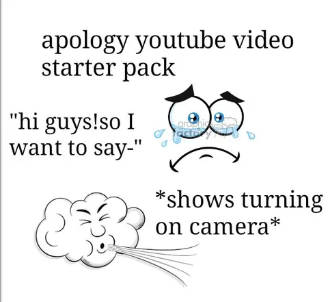 Apology Video Starter Pack