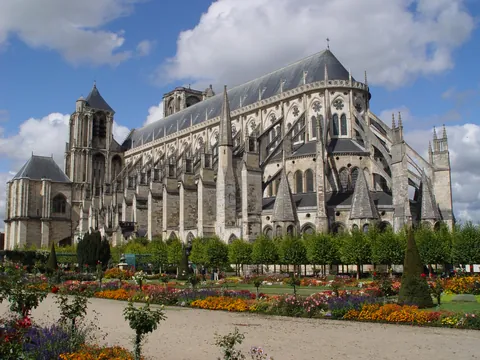 Bourges Cathedral, France. Finished in 1230.
