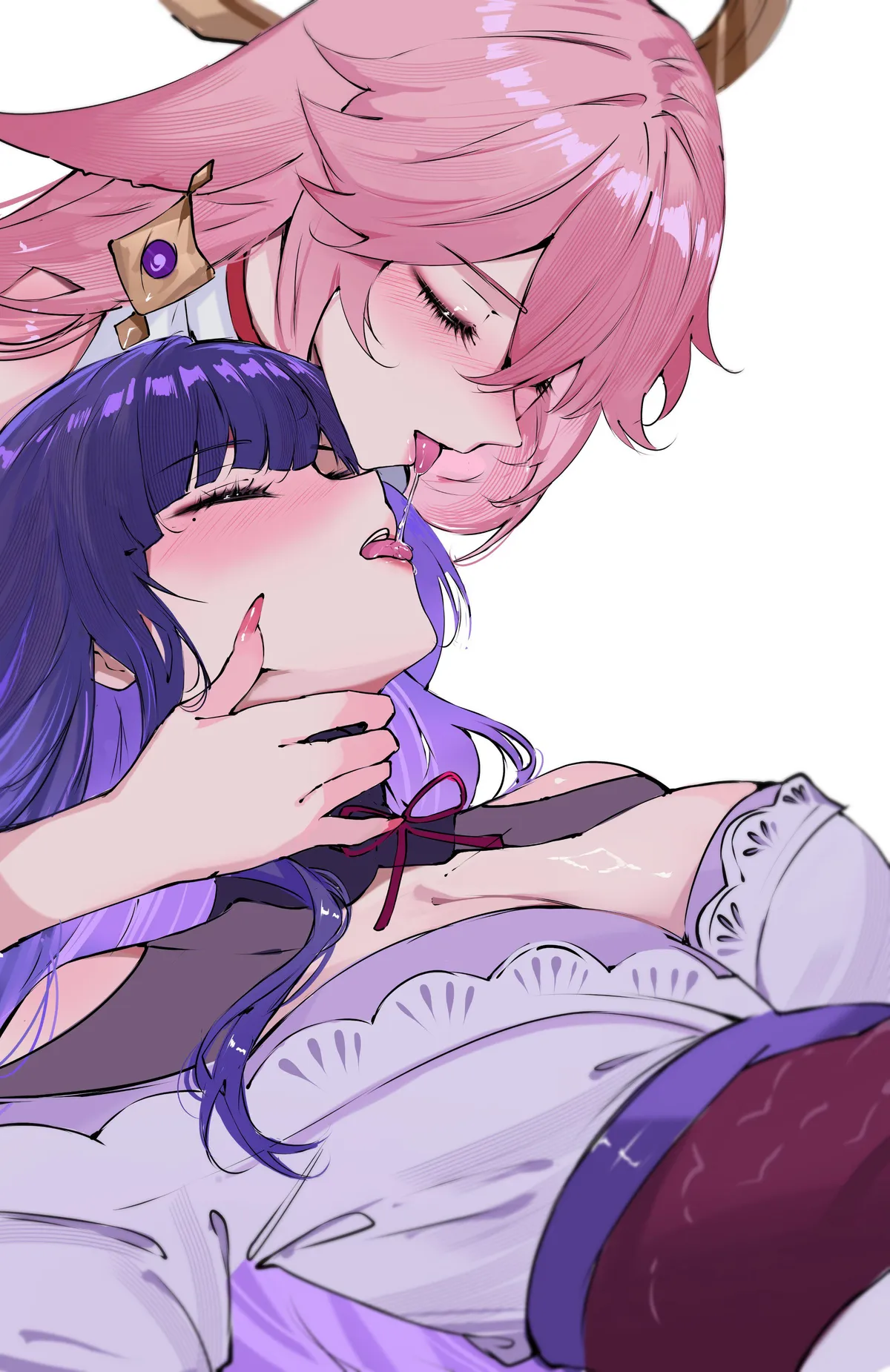 Yae Miko &amp; Raiden Shogun [Genshin Impact]