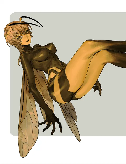 Wasp girl are very fine [f]
