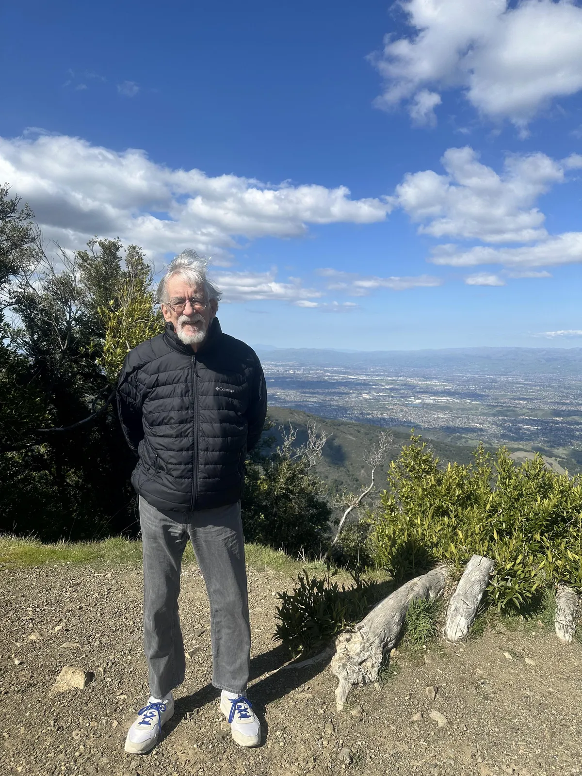 My Grandfather who has Alzheimer’s posing for a picture (he doesn’t know who I am). [OC]