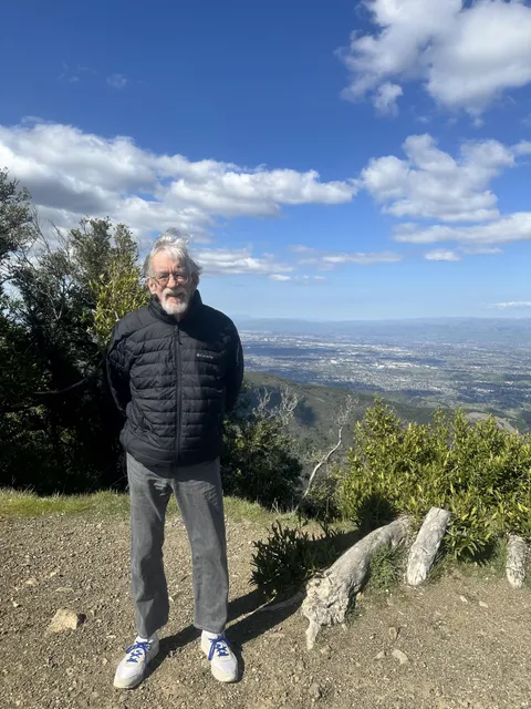 My Grandfather who has Alzheimer’s posing for a picture (he doesn’t know who I am). [OC]