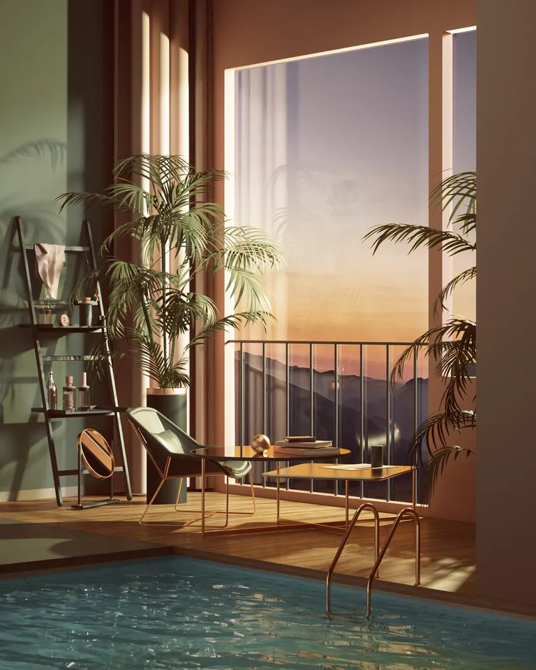 Hillside (Maxon Cinema 4D + Octane Render)