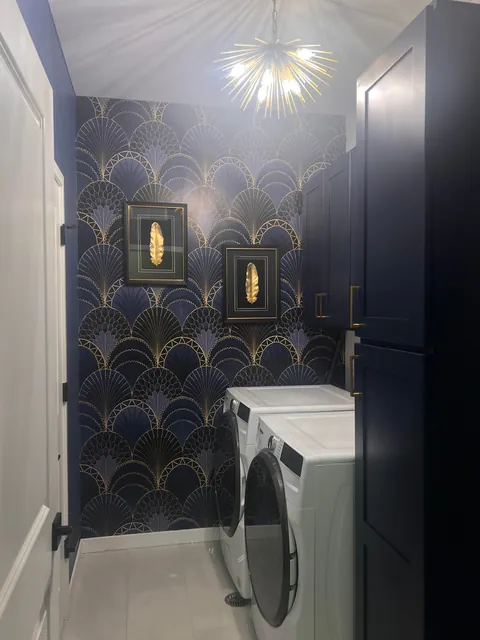 DIY laundry room before and after!