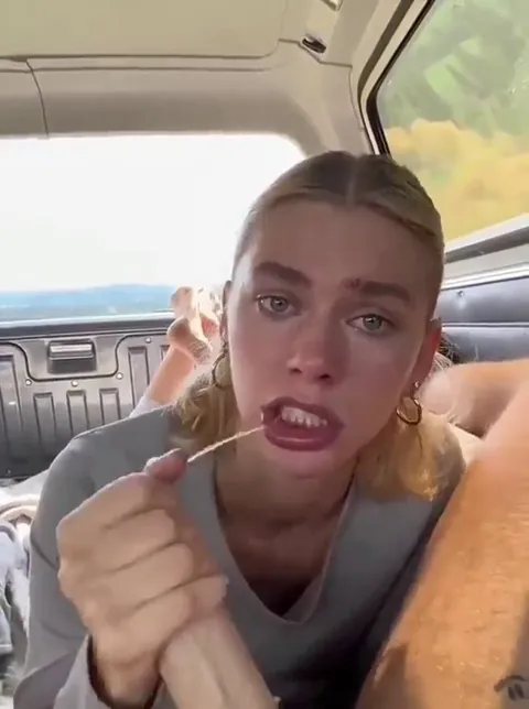 pro sucker in a car
