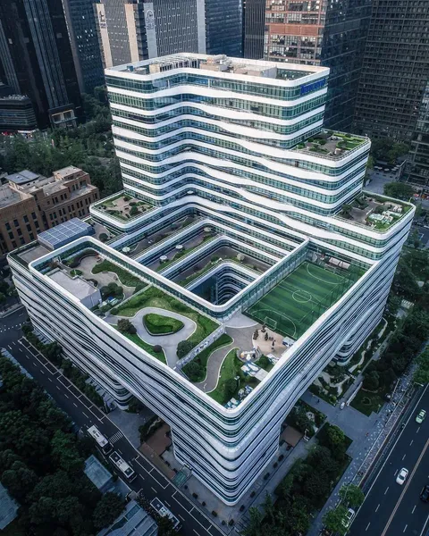 Tencent Building Of Chengdu , China