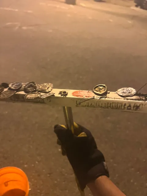 [OC] I volunteer in the Bay Area. I use a magnet to remove objects that can cause flat tires.