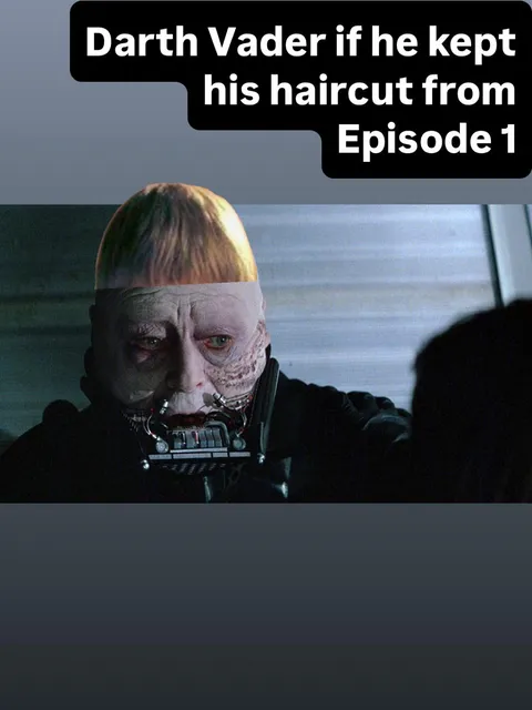 Darth Vader Haircut