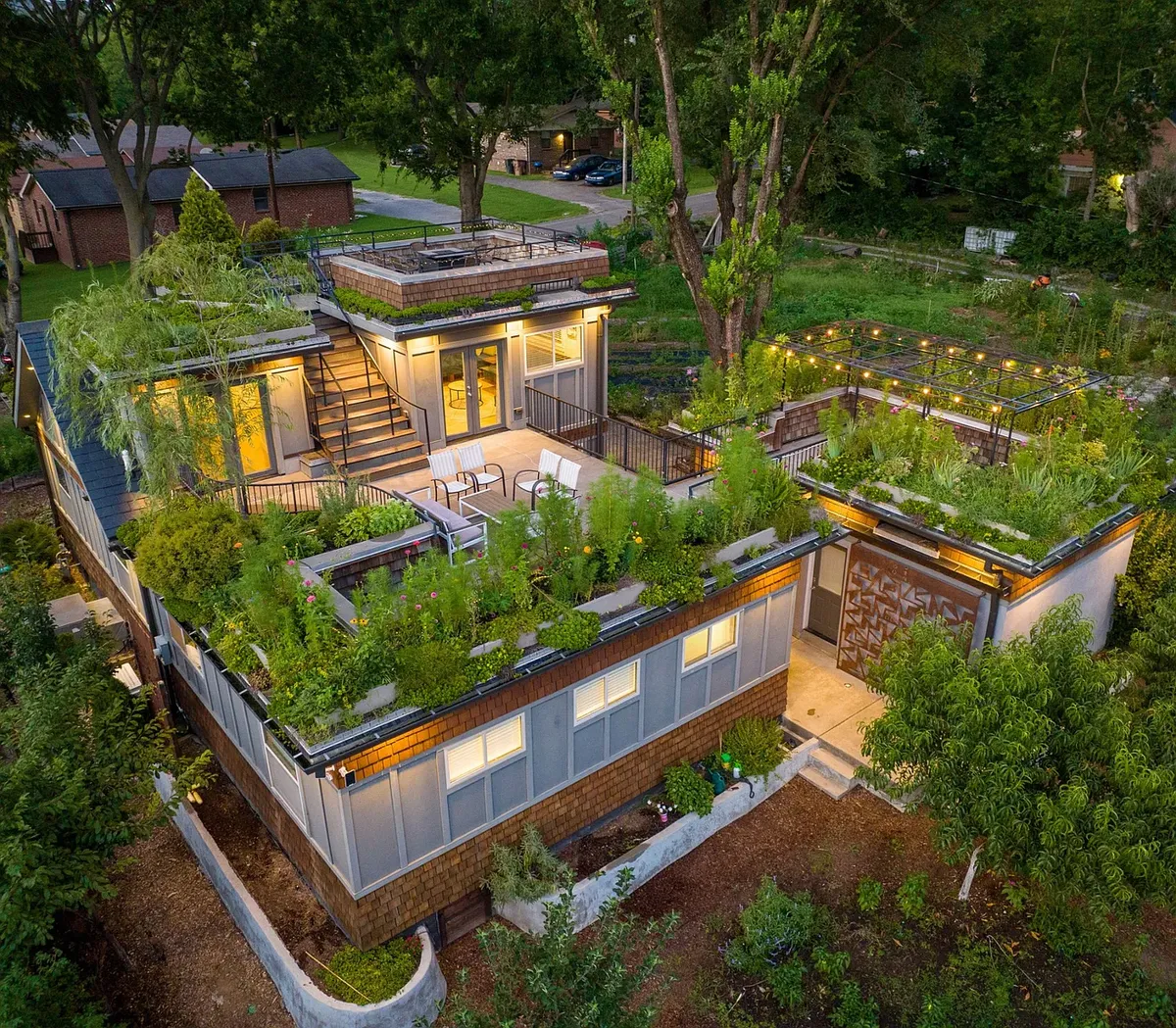 Green house (Nashville, Tennessee, US).