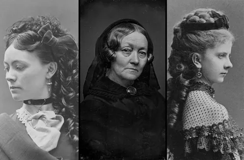 The many unique hairstyles of women during the Victorian era (1870s-1900s)