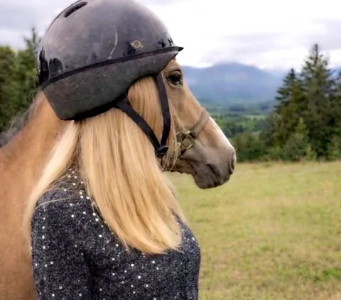 The perfect pic of a woman and horse does not exist—never mind