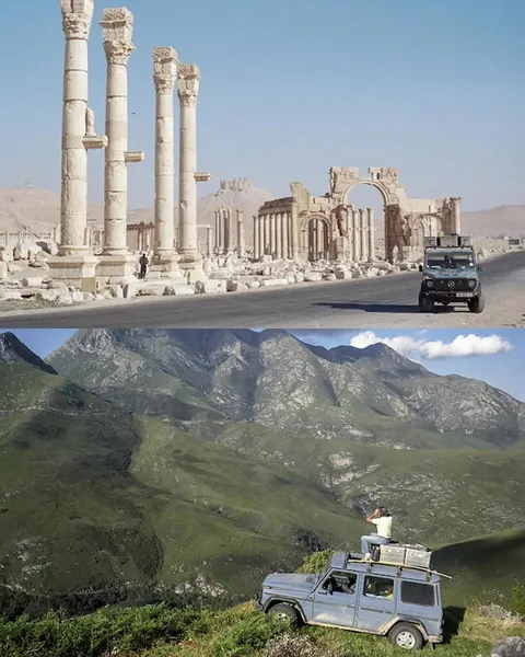 This couple took their g-class on a 20-year road trip through 177 countries