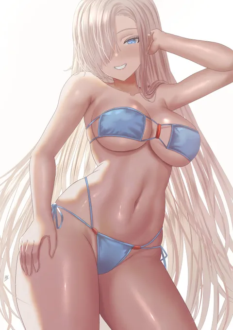 Asuna is ready for the beach