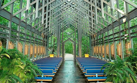 Thorncrown Chapel in Eureka Springs, Arkansas
