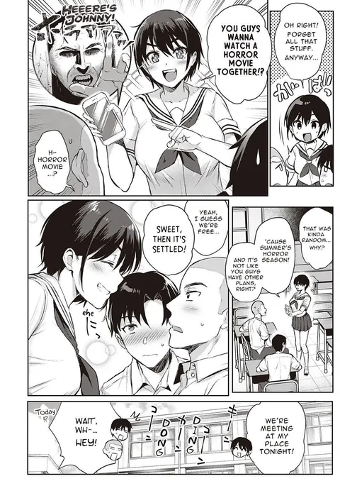 Just 3 childhood friends enjoying their summer 