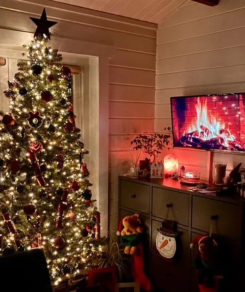 My cabin this Christmas ❤️