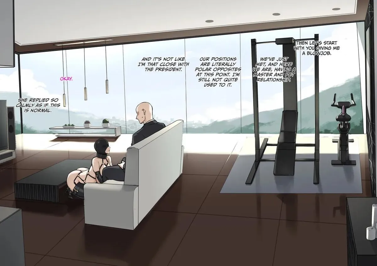 [Artist: Dawalixi] The company president is a maso-pig slut