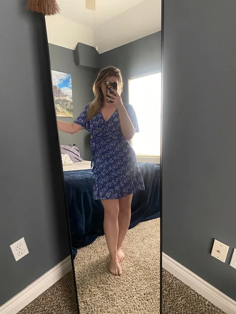 Red, Blue,  Black or Green dress for casual date night? 