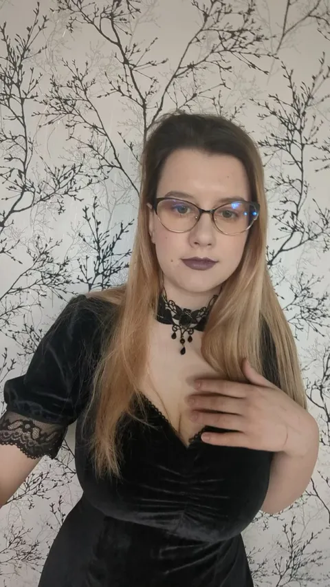 Would you suck my perky goth milkers? ♥