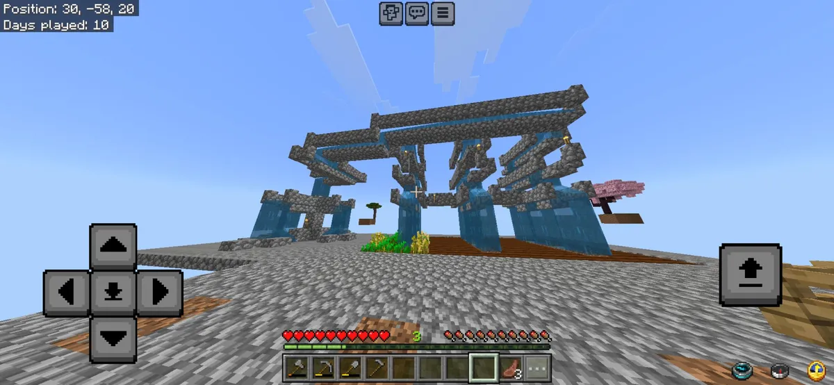 the type of things skyblock players fo cus they have 1 water bucket