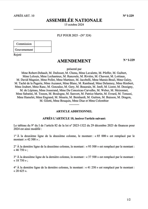 Le RN s’érige contre l’abaissement des seuils de TVA des auto-entrepreneurs, après l’avoir lui même proposé.