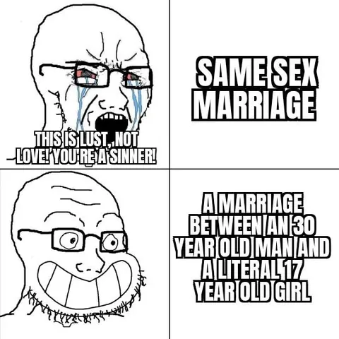 This is disgusting. Even for me as a religious person.