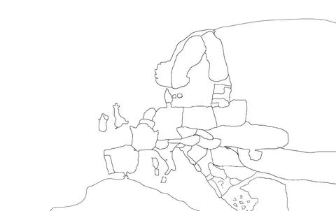 what do you guys think about my drawing of europe from memory?