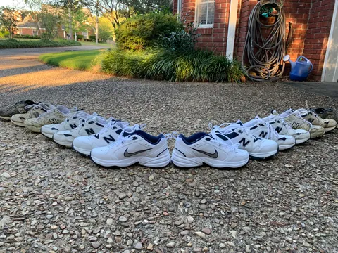 Someone recently posted in this sub giving no credit to my OC and got gold by claiming my dad's New Balance collection. But that's old news because dad has already taken his talents to Nike