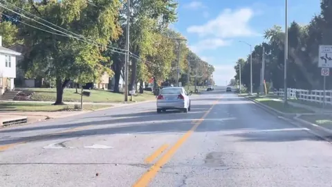 [OC] [USA] Using turn lane as personal driving lane
