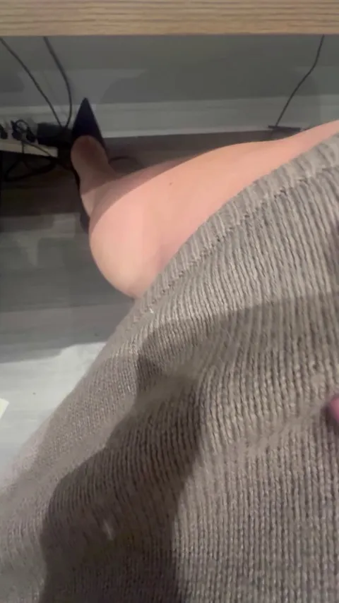 Panties are not necessary for the office. 