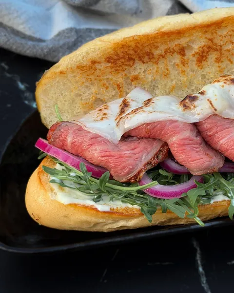 [Homemade] Tri Tip Sandwich