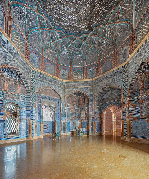 16th century Architecture of Shah Jahan Mosque of Mughal Era - Thatta, Sindh