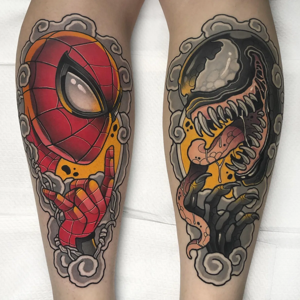 Done by @jj.neotraditional of Count Your Blessings Tattoo Studio in Gemert, The Netherlands