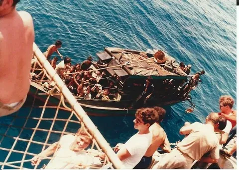 My best day in the US Navy. Operation Boat People (OC)