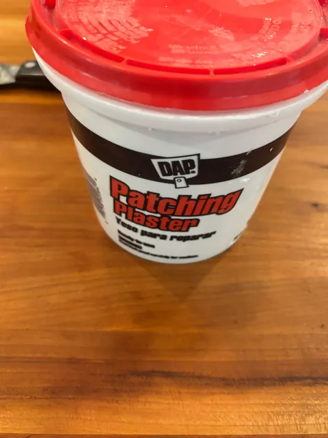 I just opened a tub of used patching plaster and it looks like it has... eggs? What am I looking at?