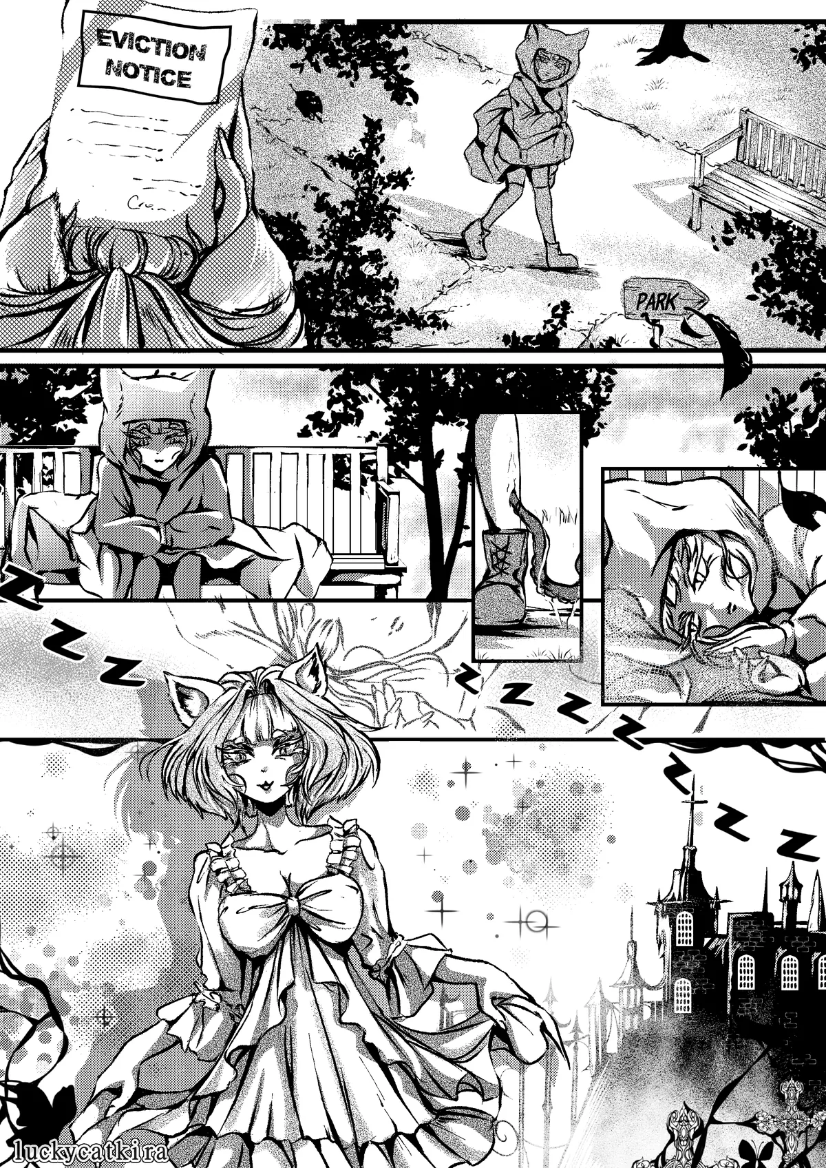 A sweet tentacle dream OC (artist: LajlaAkaisora)