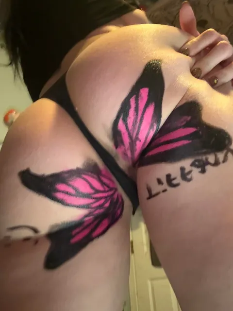 This is what happens when I have too much free time (f) I hope this washes off soon Hahhaha